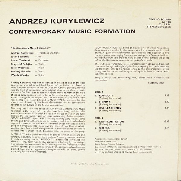 https://www.discogs.com/release/2551868-Andrzej-Kurylewicz-Contemporary-Music-Formation