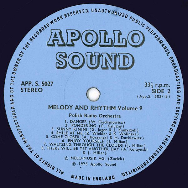 https://www.discogs.com/release/1201073-The-Judd-Proctor-Sextet-Polish-Radio-Orchestra-Melody-And-Rhythm-Volume-9