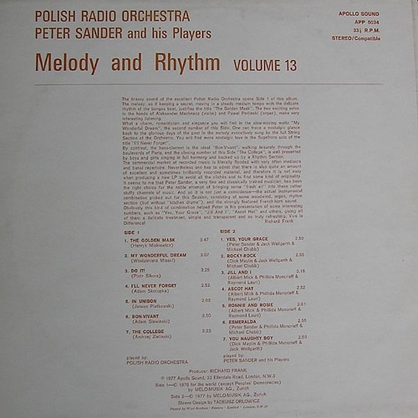 https://www.discogs.com/release/5548910-Polish-Radio-Orchestra-Peter-Sander-And-His-Players-Melody-And-Rhythm-Volume-13