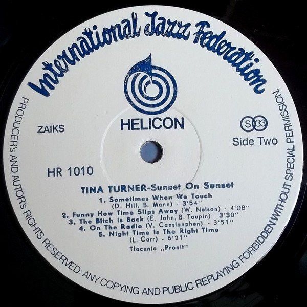 https://www.discogs.com/release/1368844-Tina-Turner-Sunset-On-Sunset