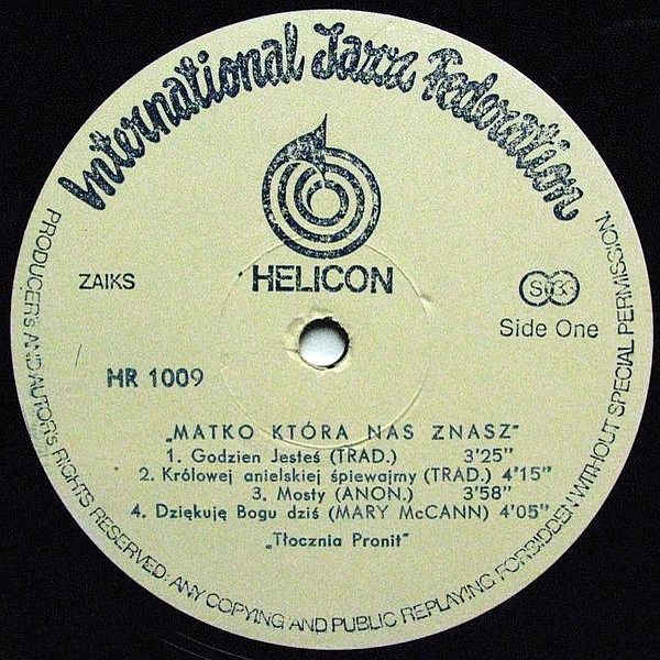 https://www.discogs.com/release/2193051-Stanis%C5%82aw-Sojka-Matko-Kt%C3%B3ra-Nas-Znasz