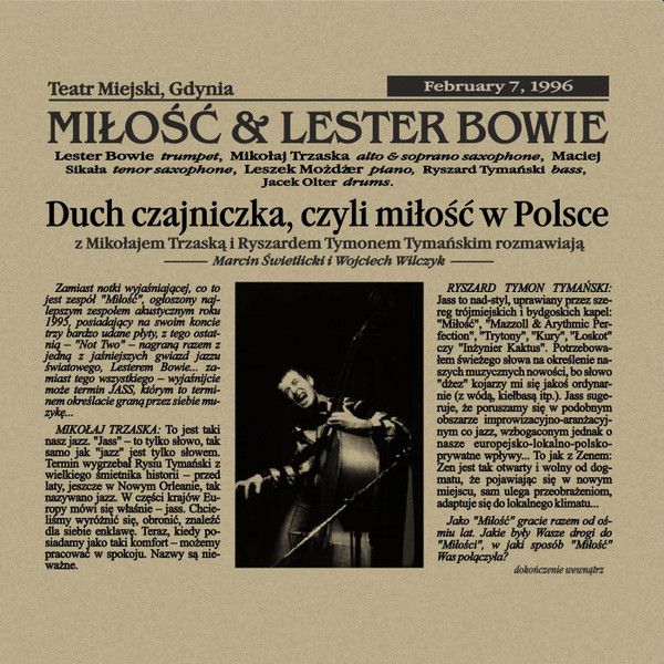 https://www.discogs.com/release/14863959-Mi%C5%82o%C5%9B%C4%87-2-Lester-Bowie-Duch-Czajniczka