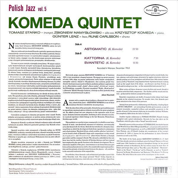 https://www.discogs.com/release/8526953-Komeda-Quintet-Astigmatic