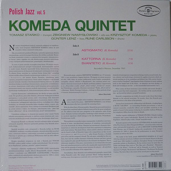 https://www.discogs.com/release/8316267-Komeda-Quintet-Astigmatic