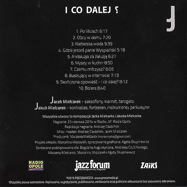 https://www.discogs.com/release/10821960-Jacek-Jakub-Mielcarek-Jacek-Jakub-Mielcarek-I-Co-Dalej