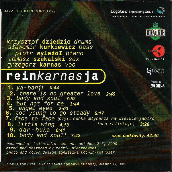 https://www.discogs.com/release/6279907-Grzegorz-Karnas-Reinkarnasja