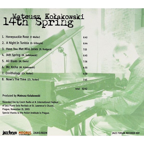 https://www.discogs.com/release/7100723-Mateusz-Ko%C5%82akowski-14th-Spring