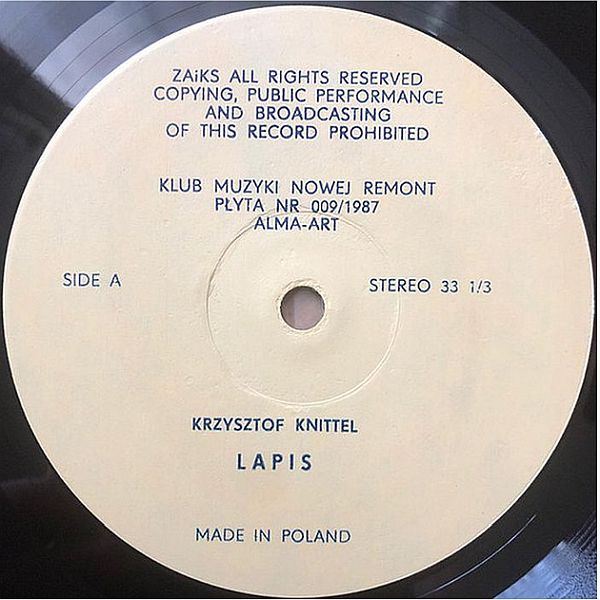 https://www.discogs.com/release/14070663-Krzysztof-Knittel-Lapis-Low-Sounds