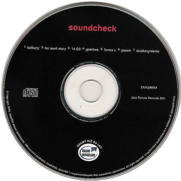 https://www.discogs.com/release/7110778-Soundcheck-Soundcheck