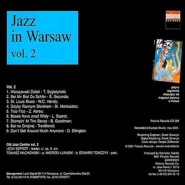 https://www.discogs.com/release/14173450-Old-Jazz-Combo-Jazz-In-Warsaw-Vol-2