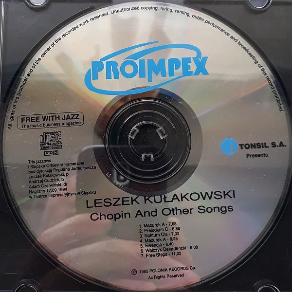 https://www.discogs.com/release/17677861-Leszek-Ku%C5%82akowski-Trio-S%C5%82upsk-Chamber-Orchestra-Chopin-And-Other-Songs